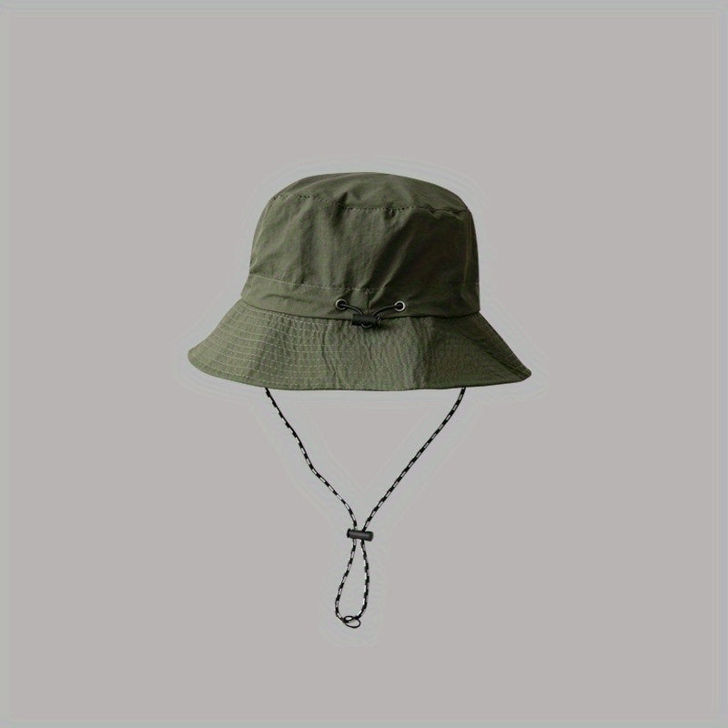 Unisex Quick Drying Sunshade Bucket Hat for Outdoor Mountaineering