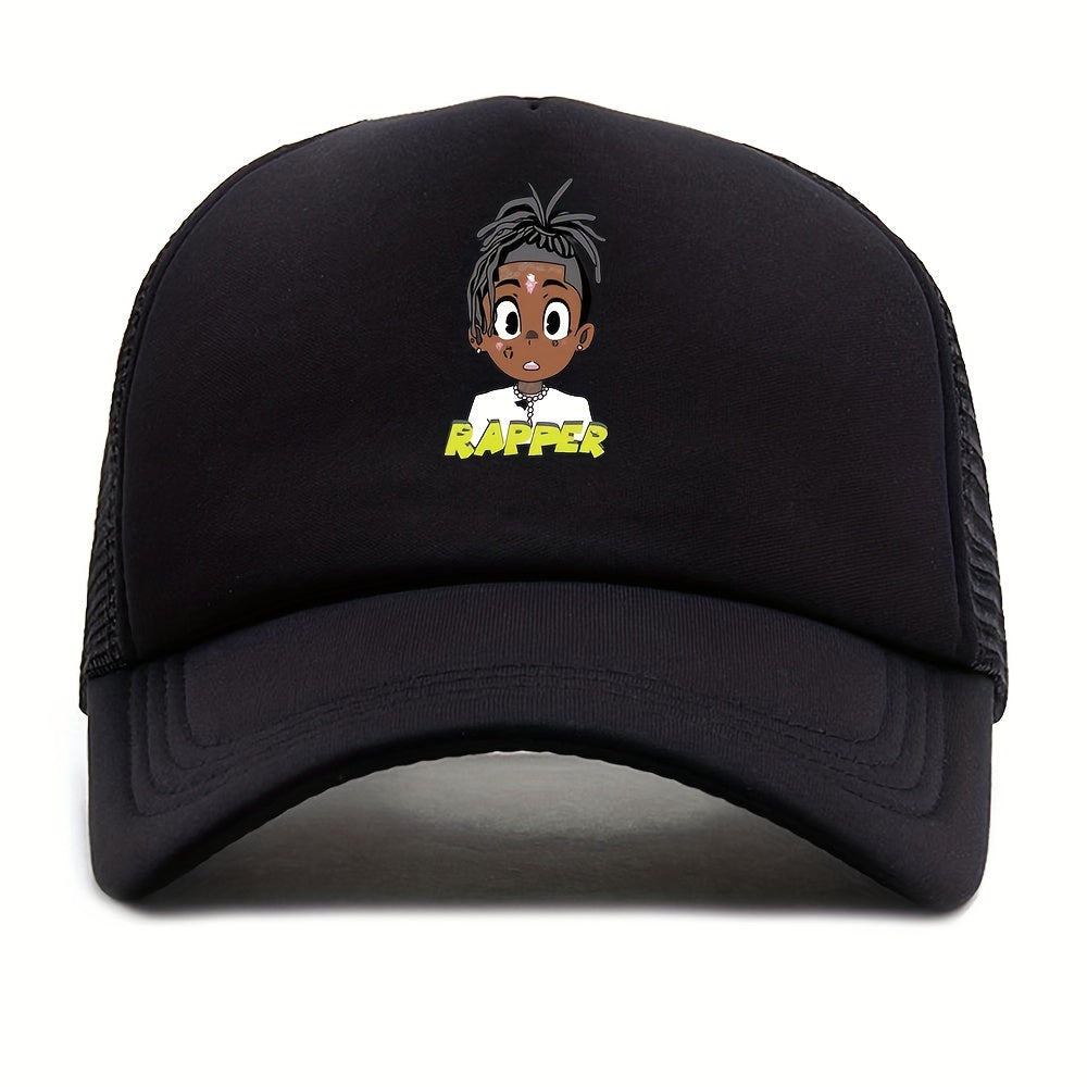 Unisex Cartoon Pattern Baseball Cap for Outdoor Sport