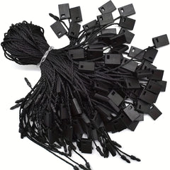 100pcs Nylon Tag Rope Snap Lock Pin Loop Fastener Hook Ties