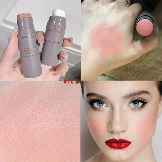 Double Headed Sponge Blush Cream for Lip and Cheek