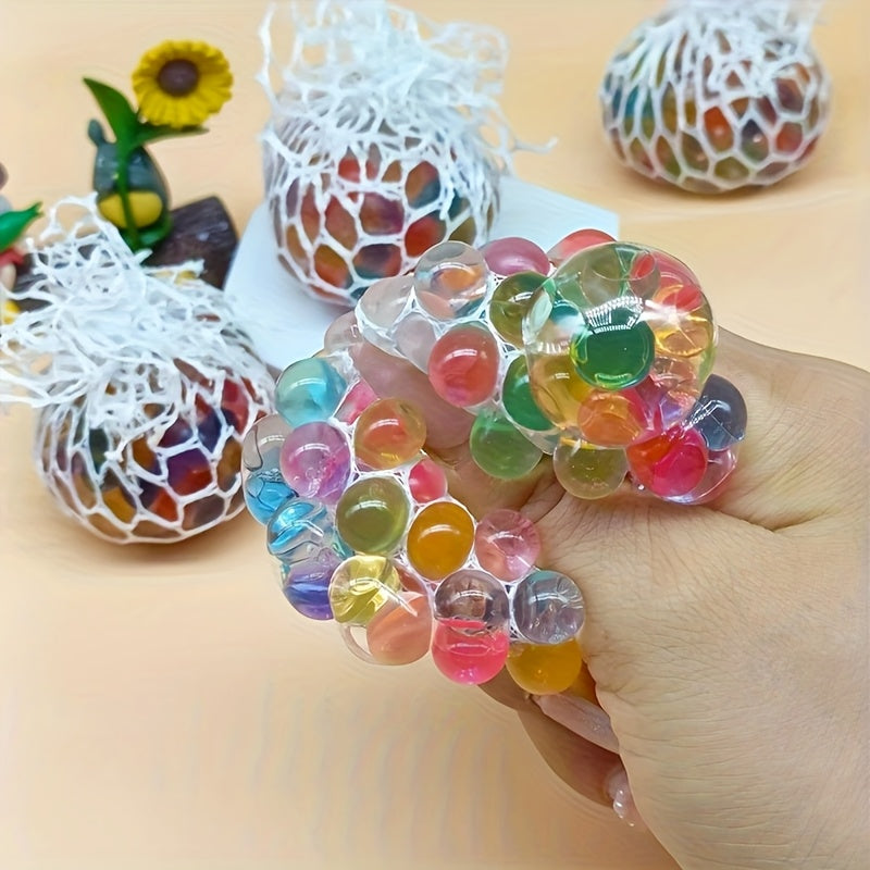 Colorful Crystal Grape Ball Bead Grape Ball Prank Squishy Texture Novelty Gift