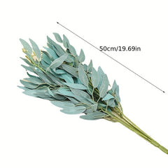 Modern Plastic Faux Leaf for Home Decor