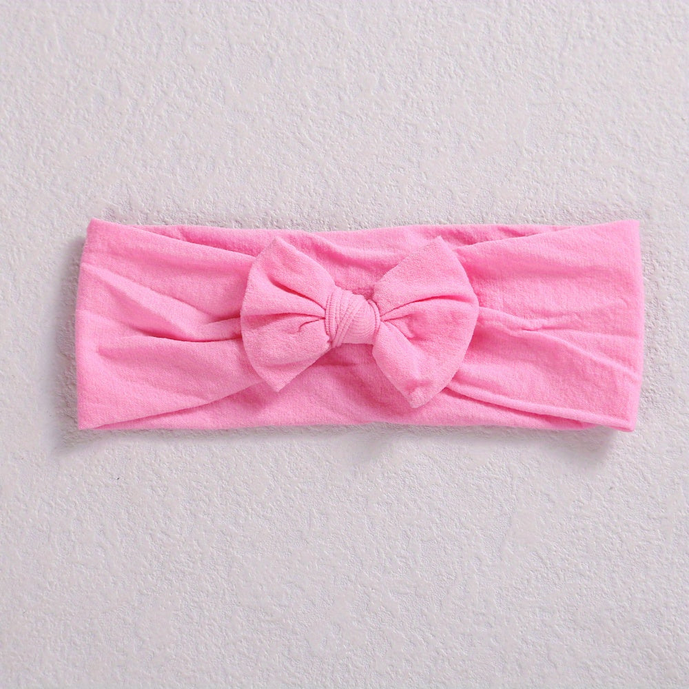 Baby Girls Bowknot Elastic Headband Hair Accessories