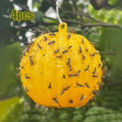 4pcs Sticky Fly Balls for Garden Insect Control