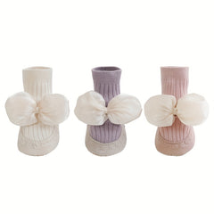 Baby Girls Kids Floor Shoes Socks Bowknot Princess Socks