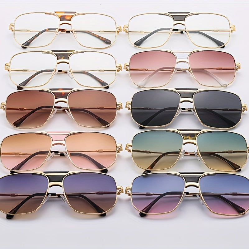 Vintage Square Polarized Sunglasses UV400 Protection