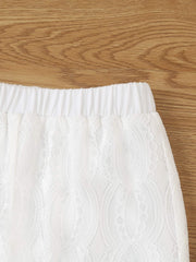 Girls Lace Pants Comfortable Casual Trousers For Summer
