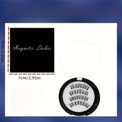 Magnetic Eyelashes Natural Look Soft Makeup Extended Reusable False Eyelashes