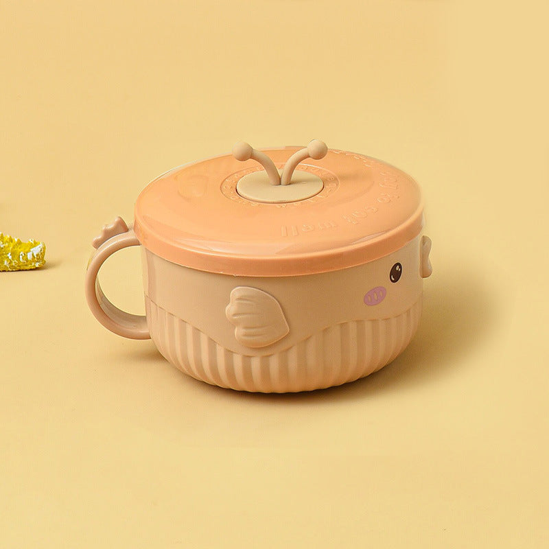 Kids Stainless Steel Soup Bowl with Handle
