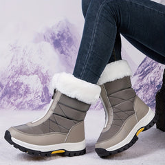 Winter Anti Slip Warm Boots For Women Thickened Snow Boots