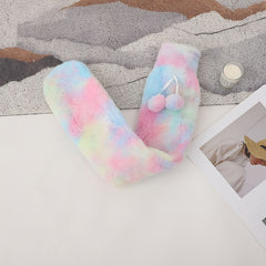 Plush Long Waist Hot Water Bag Rubber Leakproof