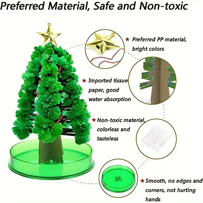 Magic Christmas Tree DIY Desktop Paper Growing Tree Toy