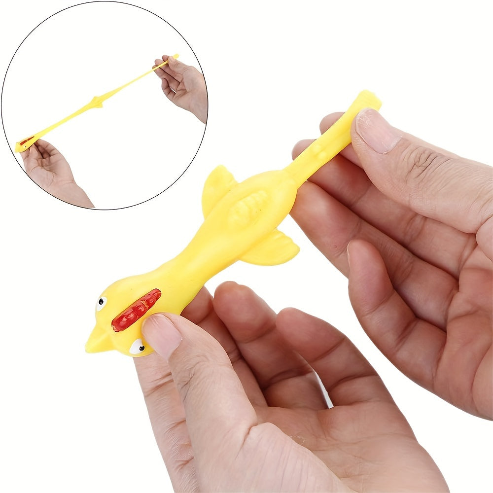 Sling Shot Chicken Catapult Toy - Fun Christmas Easter Chicken Party Activities