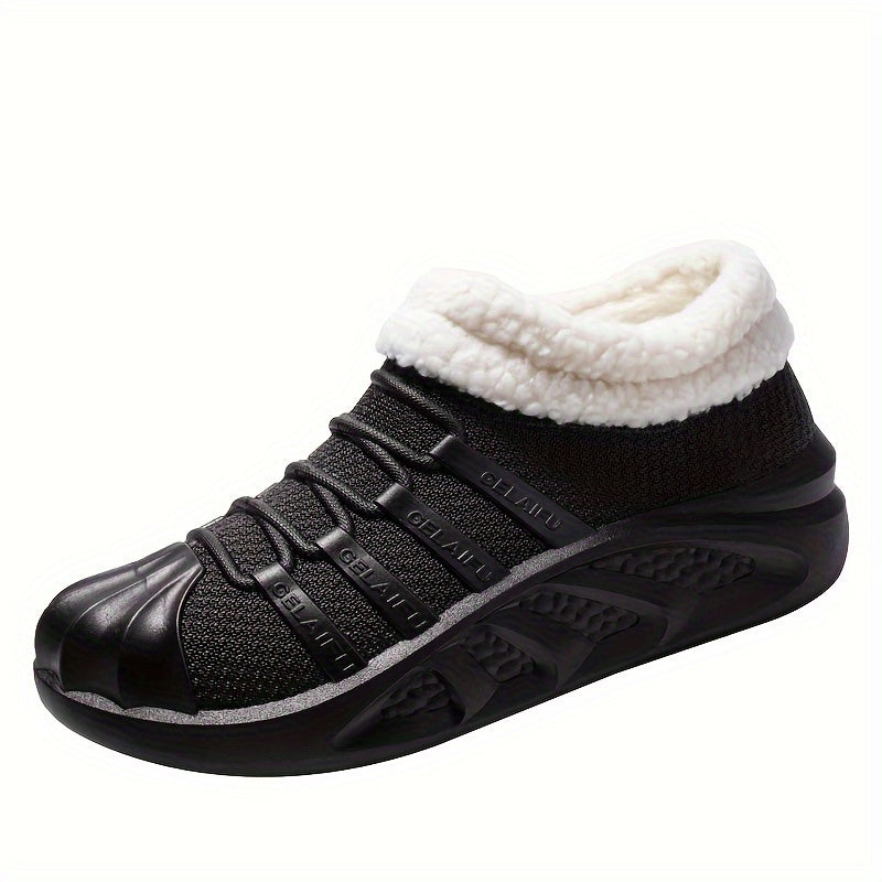 Women's Waterproof Non-slip Outdoor Warm Rain Boots