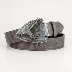 High End Eagle Embossed Men's Belt