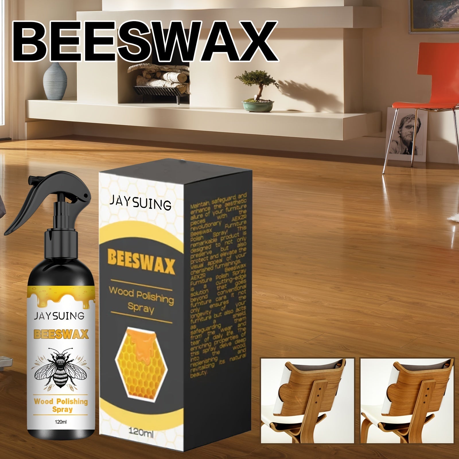 120ml Beeswax Wood Polishing Care Spray