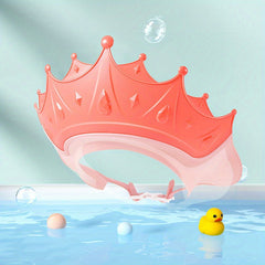 Baby Silicone Shampoo Cap Visor Adjustable Waterproof Wash Hair Shield