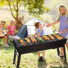 Portable BBQ Charcoal Grill for Camping Picnics Garden