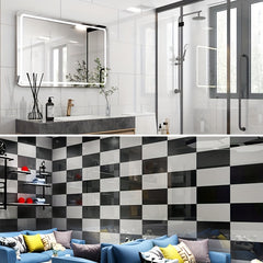 20pcs PVC Marble Floor Stickers Waterproof Bathroom Decals 30