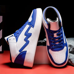 Comfy Block Sneakers Lace up Summer Skate Shoes