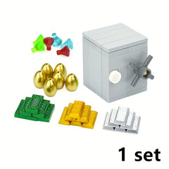 City Treasure Diamond Safe Block Building Set Kids Toys