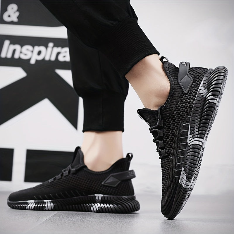 Men's Comfy Knit Casual Shoes for Traveling Jogging