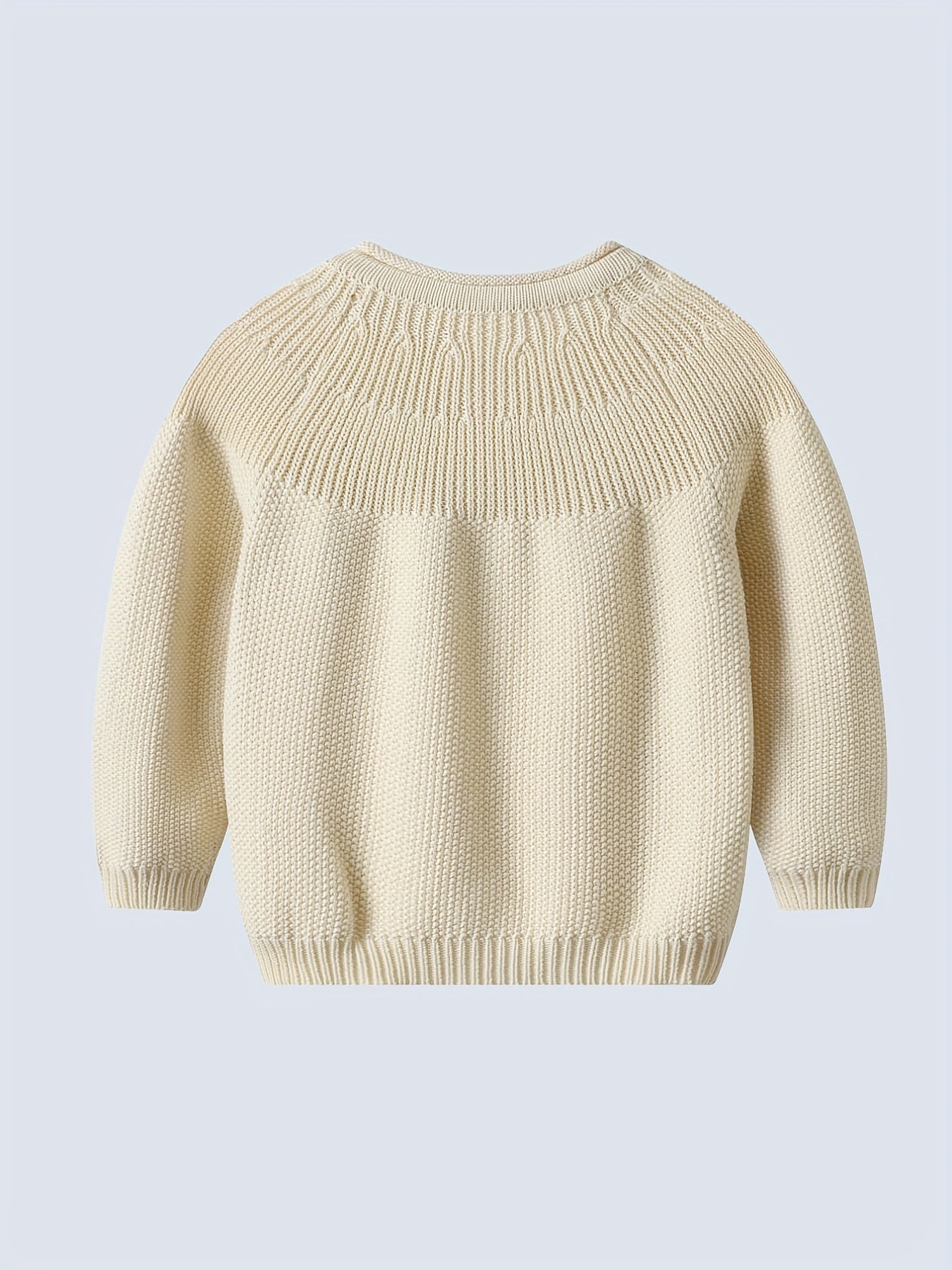 Baby Girls Sweater Coat Long Sleeve Casual Cardigan For Outing