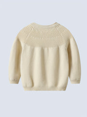 Baby Girls Sweater Coat Long Sleeve Casual Cardigan For Outing