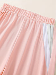 Girls' Colorblock Sweatpants Active Jogger Pants For Kids