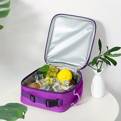 Portable Outdoor Sequin Lunch Bag Insulation Bag For Girls