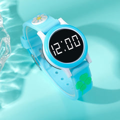 4-Leaf Clover Casual LED Wrist Watch Kids Accessories