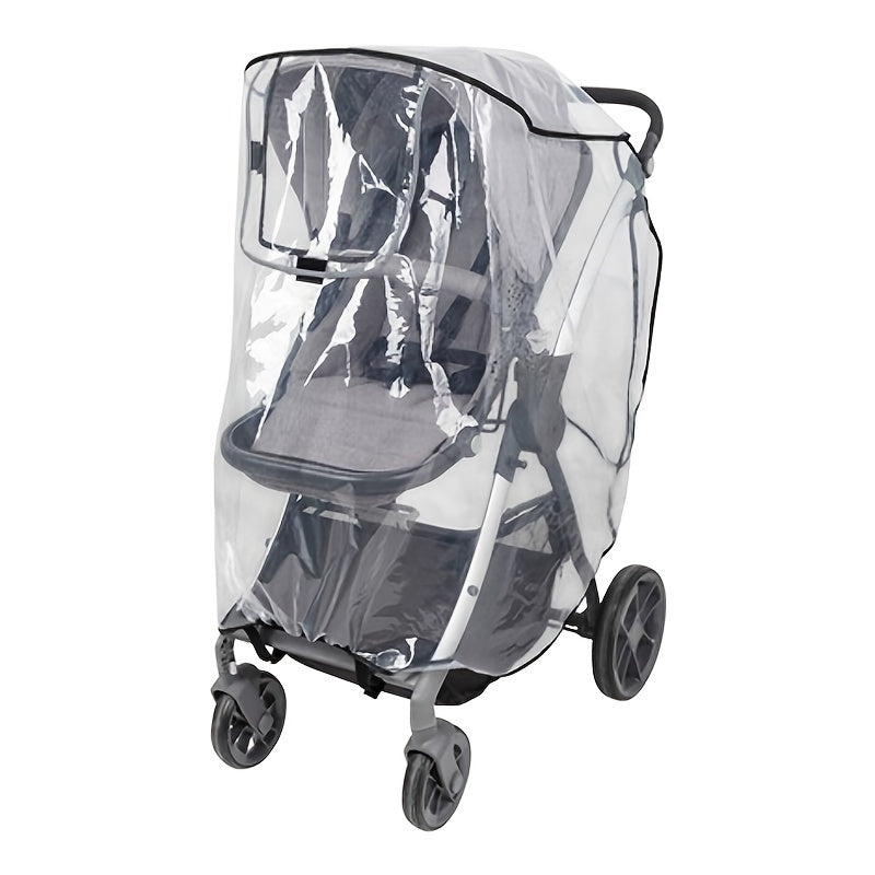 Universal Stroller Rain Cover Waterproof Windproof Dustproof & Snow Proof
