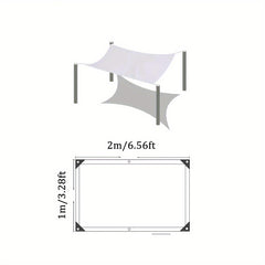 1pc Transparent Balcony Garden Insulation Rainproof Cover