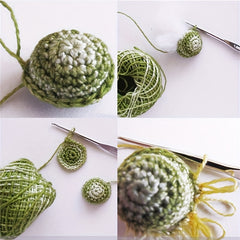 8pcs Small Sweater Needles Lace Crochet Needles DIY Wool Thread Weaving Needles