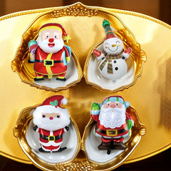 Christmas Soldier Tree Santa Claus Bell Snowman Gift Balloons