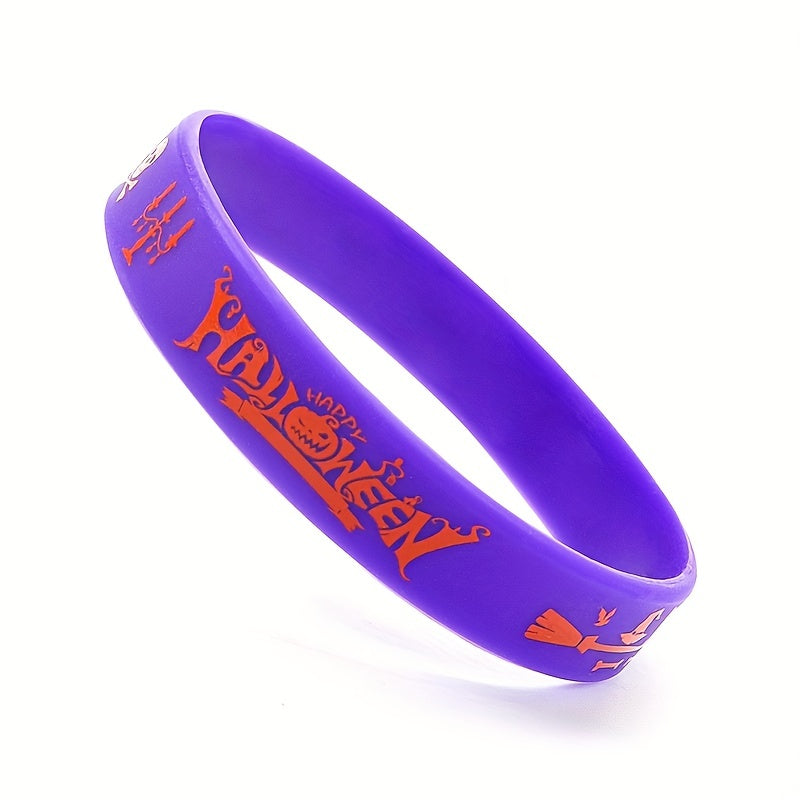 Halloween Bracelet Carnival Night Western Traditional Ghost Party Silicone Brace