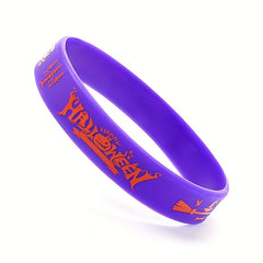Halloween Bracelet Carnival Night Western Traditional Ghost Party Silicone Brace