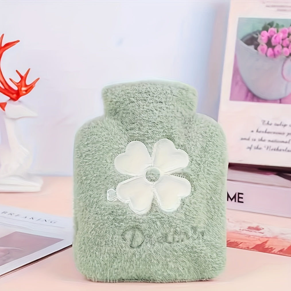 500ml Hot Water Bag Hand Warmer with Plush Cover