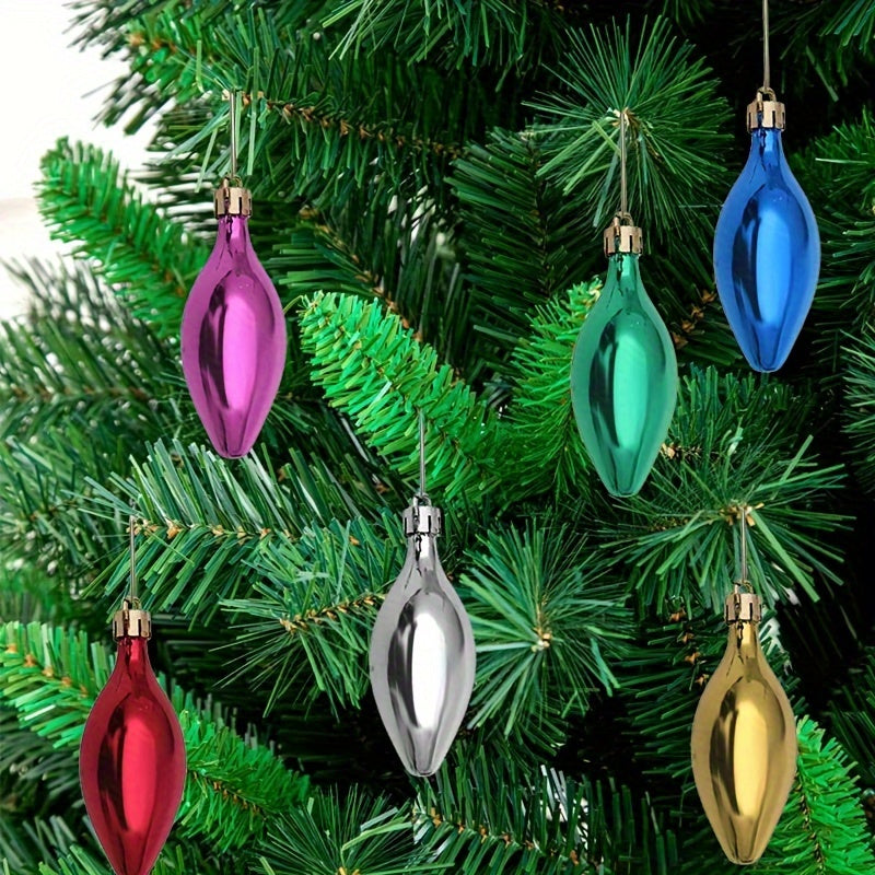 6pcs Christmas Tree Hanging Decoration Props