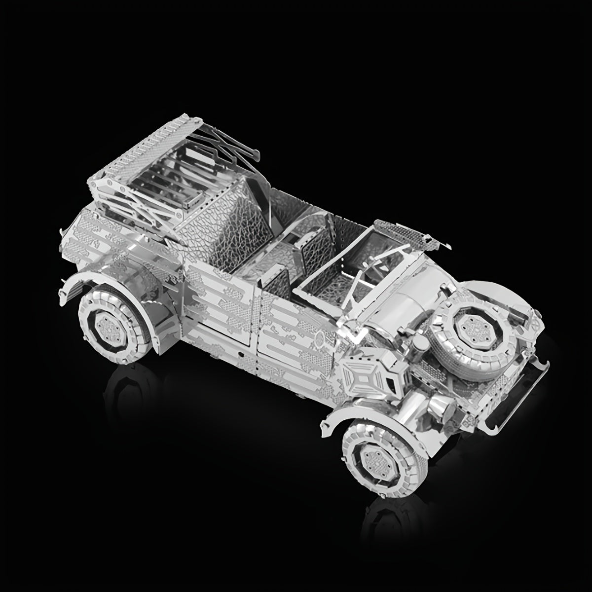 DIY Metal Assembly Off-road Vehicle Model Puzzle Toy Gift