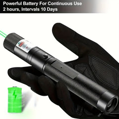 Green Laser Pointer 10000m USB Charging Built In Laser Torch High Power