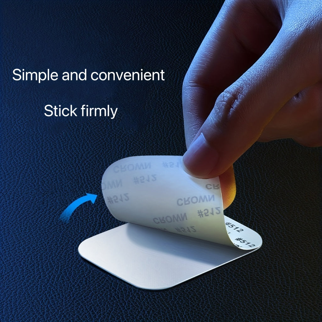 2pcs Magnetic Sheet Metal Plate Car Mobile Phone Holder