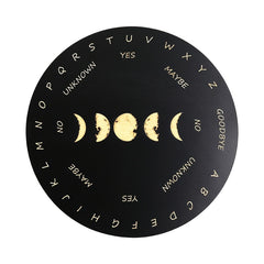 Wooden Solar System Divination Pendant Plate Probing Witchcraft Altar Supplies