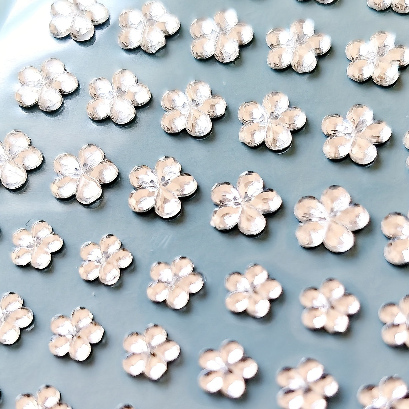 Plum Blossom Diamond Makeup Stickers Self Adhesive Beauty Stickers