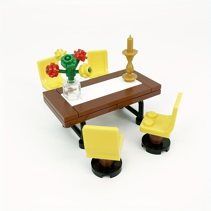 Stacking Blocks Dining Table Model Ornaments