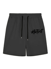 Men's Casual Sports Loose GOOD INTENTIONS Graphic Pocket Elastic Waist Drawstrin
