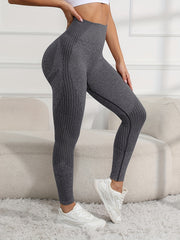 Seamless High Stretch Yoga Pants High Waist Running Fitness Leggings