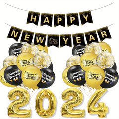 29pcs New Year Party Balloon Decoration Set