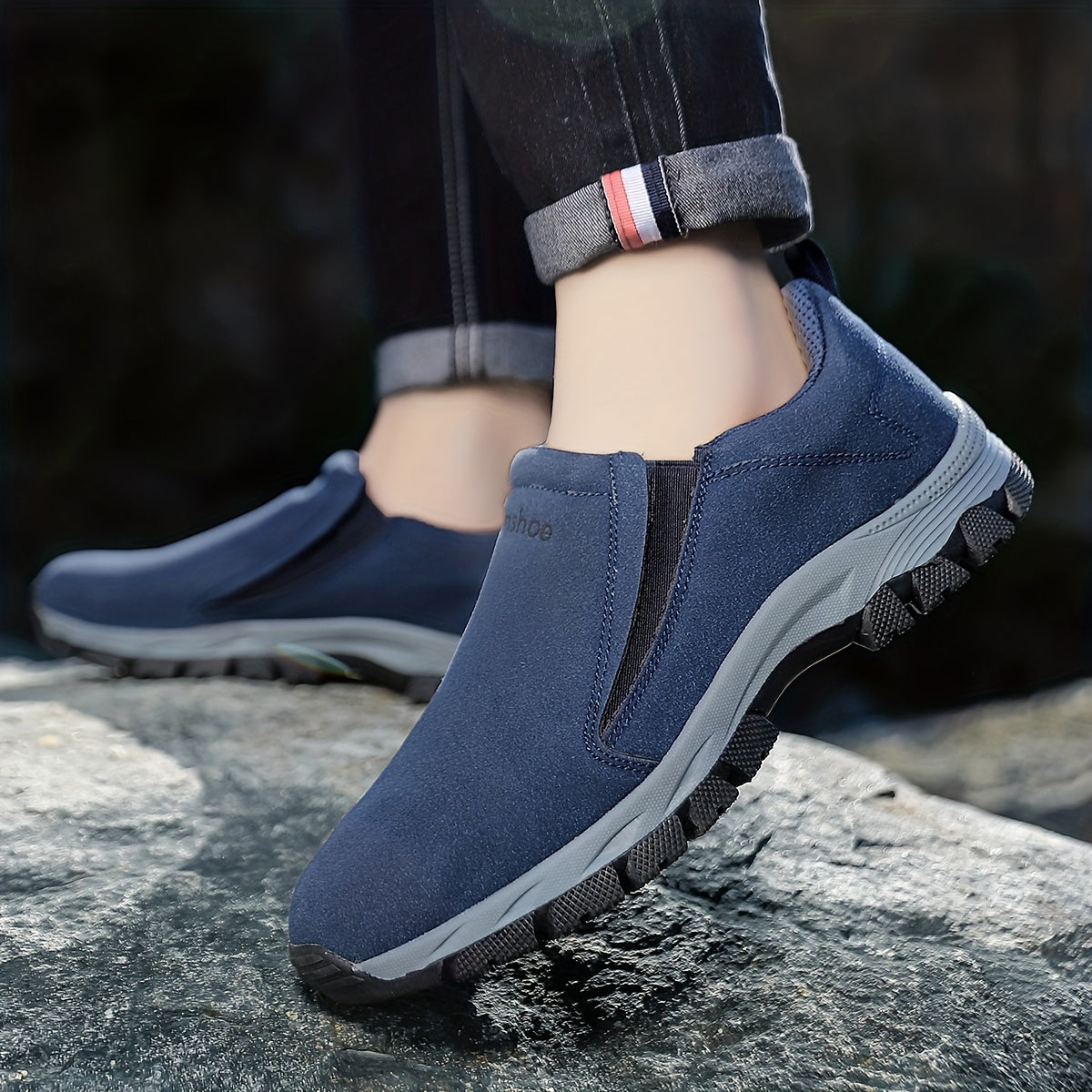 Men's Lightweight Slip On Casual Shoes Soft Sole Sneakers