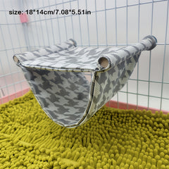 Double Layer Hamster Hammock Nest Bed, Summer Bed for Guinea Pig